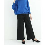 ツイルワイドベイカーパンツ ゆったり リラックス | atONE | 詳細画像8 