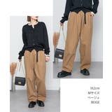 前バックルバルーンパンツ レディースファッション通販 パンツ | atONE | 詳細画像1 