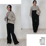 ツイルサロペットワイドパンツ レディースファッション通販 M | atONE | 詳細画像2