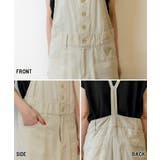 リネンサロペットスカート レディースファッション通販 M | atONE | 詳細画像10 
