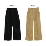 ストレッチコーデュロイワイドパンツ | atONE | 詳細画像3