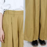 前タックワイドパンツ | atONE | 詳細画像13