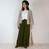 前タックワイドパンツ | atONE | 詳細画像42