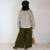 前タックワイドパンツ | atONE | 詳細画像44