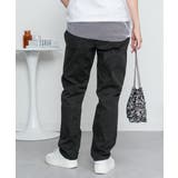 ウエストリブツイルサルエルパンツ | atONE | 詳細画像8