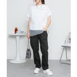 ウエストリブツイルサルエルパンツ | atONE | 詳細画像9