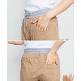 ウエストリブツイルサルエルパンツ | atONE | 詳細画像28