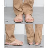 ウエストリブツイルサルエルパンツ | atONE | 詳細画像30