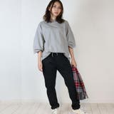 ウエストリブツイルサルエルパンツ | atONE | 詳細画像36