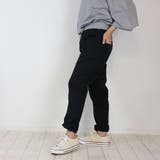ウエストリブツイルサルエルパンツ | atONE | 詳細画像40