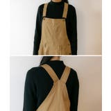 マキシ丈フレアサロペスカート | atONE | 詳細画像6 