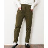 ウエストゴムテーパードツイルパンツ | atONE | 詳細画像19 