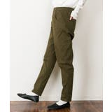 ウエストゴムテーパードツイルパンツ | atONE | 詳細画像20 