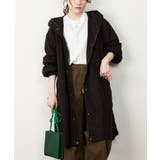 ブラック | サイドスリットマウンテンコート | atONE