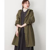 ライトカーキ | サイドスリットマウンテンコート | atONE