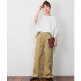 ウエストゴムストレッチツイルベイカーパンツ | atONE | 詳細画像11