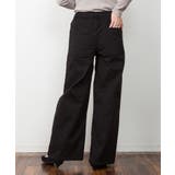 ウエストゴムストレッチツイルベイカーパンツ | atONE | 詳細画像15