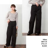 ウエストゴムストレッチツイルベイカーパンツ | atONE | 詳細画像2