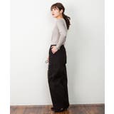 ウエストゴムストレッチツイルベイカーパンツ | atONE | 詳細画像18