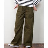 ウエストゴムストレッチツイルベイカーパンツ | atONE | 詳細画像19