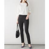 紐付きウエストゴムツイルパンツ | atONE | 詳細画像12