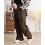 ツイルワイドカーゴパンツ | atONE | 詳細画像7 