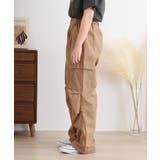 ツイルワイドカーゴパンツ | atONE | 詳細画像14 