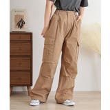 ツイルワイドカーゴパンツ | atONE | 詳細画像1 