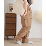 ツイルワイドカーゴパンツ | atONE | 詳細画像3 