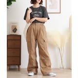 ツイルワイドカーゴパンツ | atONE | 詳細画像4 