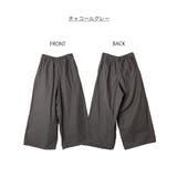 綿麻ウエストゴムワイドパンツ | atONE | 詳細画像27 
