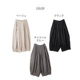 綿麻キュロットピエロパンツ | atONE | 詳細画像26 