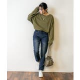 ヴェンテージ加工 テーパードデニムパンツ | atONE | 詳細画像21