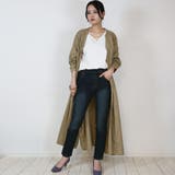 総ゴムウエストスキニーデニムパンツ スリム ストレッチ | atONE | 詳細画像10