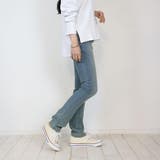 総ゴムウエストスキニーデニムパンツ スリム ストレッチ | atONE | 詳細画像20