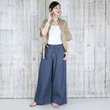 6 5ozライトオンスデニムワイドパンツ ライトオンス | atONE | 詳細画像18