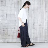 6 5ozライトオンスデニムワイドパンツ ライトオンス | atONE | 詳細画像22