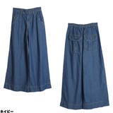 6 5ozライトオンスデニムワイドパンツ ライトオンス | atONE | 詳細画像6