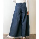 デニムバギーパンツ ゆったりだけどお洒落なワイドデニム デニム | atONE | 詳細画像20