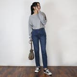 微起毛デニムテーパードパンツ デニム パンツ | atONE | 詳細画像13
