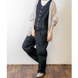 デニムノースリーブマキシパンツ レディースファッション通販 キャミ | atONE | 詳細画像15 