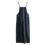 配色ショルダーデニムサロペットパンツ | atONE | 詳細画像19