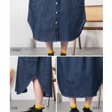 ヴィンテージ加工デニムワンピース | atONE | 詳細画像15 