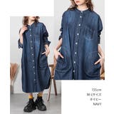 ヴィンテージ加工デニムワンピース | atONE | 詳細画像2 