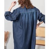 ヴィンテージ加工デニムワンピース | atONE | 詳細画像6 