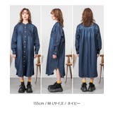 ヴィンテージ加工デニムワンピース | atONE | 詳細画像9 