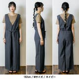 デニムVネックコンビネゾン | atONE | 詳細画像10
