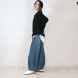 キュロットピエロデニム パンツ | atONE | 詳細画像19