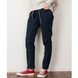 ウエストリブデニムサルエルパンツ | atONE | 詳細画像32