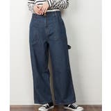 ネイビー | ボーイッシュペインターパンツ | atONE